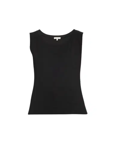 Lafayette 148 New York Stretch Cotton Scoop Neck Tank | Thumbnail 1 Lafayette 148 New York Stretch Cotton Scoop Neck Tank | Thumbnail 1