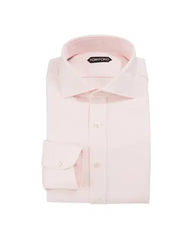 Tom Ford Men's Long-Sleeve Solid Dress Shirt | Thumbnail 1 Tom Ford Men's Long-Sleeve Solid Dress Shirt | Thumbnail 1