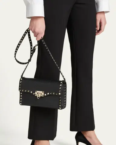 Valentino Garavani Rockstud Medium Shoulder Bag | Thumbnail 10 Valentino Garavani Rockstud Medium Shoulder Bag | Thumbnail 10