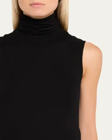 MAJESTIC FILATURES Soft Touch Viscose Sleeveless Turtleneck Top | Thumbnail 5 MAJESTIC FILATURES Soft Touch Viscose Sleeveless Turtleneck Top | Thumbnail 5
