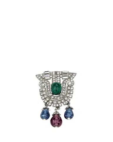 ben-amun Crystal Multi-Drop Brooch | Thumbnail 1 ben-amun Crystal Multi-Drop Brooch | Thumbnail 1