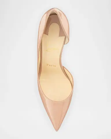 Christian Louboutin 100mm Iriza Patent Open-Side Pumps | Thumbnail 4 Christian Louboutin 100mm Iriza Patent Open-Side Pumps | Thumbnail 4