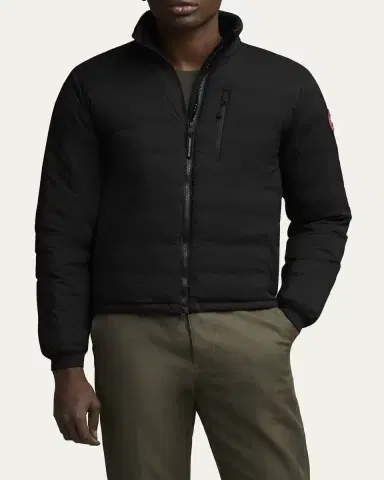 Canada Goose Men's Lodge Zip-Front Puffer Coat | Thumbnail 4 Canada Goose Men's Lodge Zip-Front Puffer Coat | Thumbnail 4