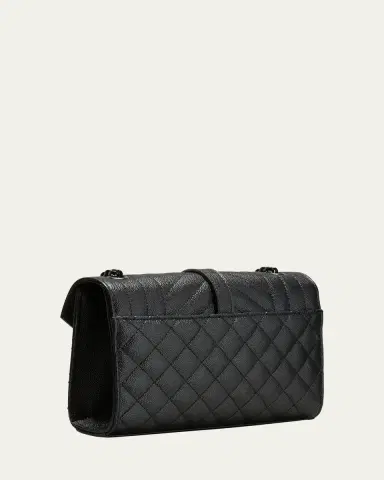Saint Laurent Envelope Triquilt Small YSL Shoulder Bag in Grained Leather | Thumbnail 3 Saint Laurent Envelope Triquilt Small YSL Shoulder Bag in Grained Leather | Thumbnail 3