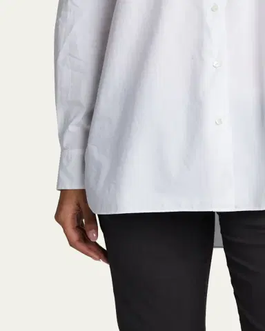 Nili Lotan Yorke Poplin Shirt | Thumbnail 5 Nili Lotan Yorke Poplin Shirt | Thumbnail 5