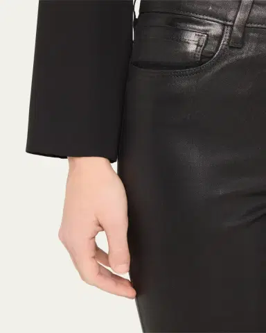 L'Agence Marguerite Coated Modal Denim High-Rise Skinny Jeans | Thumbnail 11 L'Agence Marguerite Coated Modal Denim High-Rise Skinny Jeans | Thumbnail 11