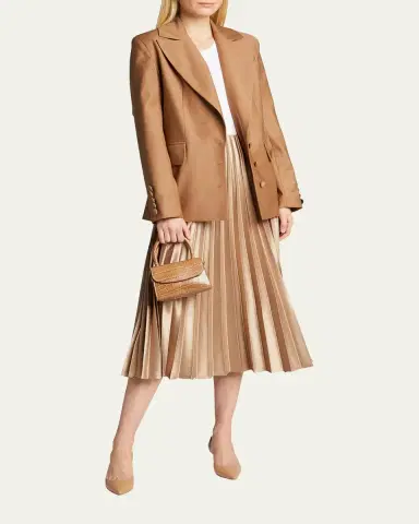 Manolo Blahnik Carolyne Leather Low-Heel Slingback Pump | Thumbnail 7 Manolo Blahnik Carolyne Leather Low-Heel Slingback Pump | Thumbnail 7