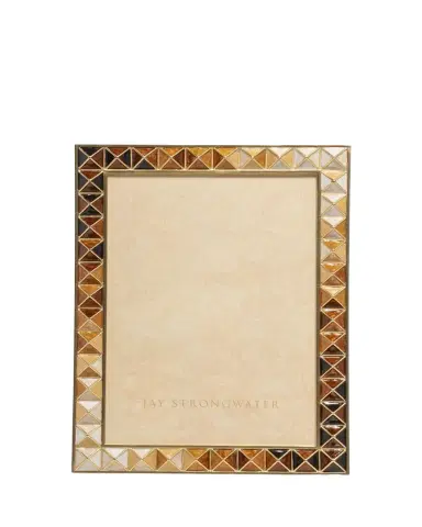 Jay Strongwater Pyramid Frame, 5" x 7" | Thumbnail 1 Jay Strongwater Pyramid Frame, 5" x 7" | Thumbnail 1