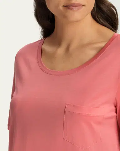 Hanro Cotton Deluxe Short-Sleeve Big Sleepshirt | Thumbnail 11 Hanro Cotton Deluxe Short-Sleeve Big Sleepshirt | Thumbnail 11