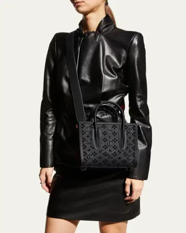 Christian Louboutin Paloma Mini in Leather with Loubinthesky Spikes | Thumbnail 5 Christian Louboutin Paloma Mini in Leather with Loubinthesky Spikes | Thumbnail 5