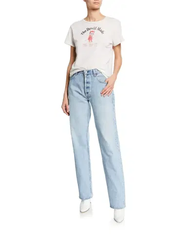 RE/DONE 90s Straight-Leg Jeans | Thumbnail 3 RE/DONE 90s Straight-Leg Jeans | Thumbnail 3