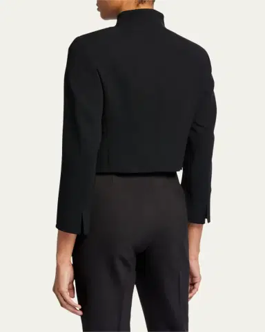 Akris Pandora Short Wool Jacket | Thumbnail 6 Akris Pandora Short Wool Jacket | Thumbnail 6
