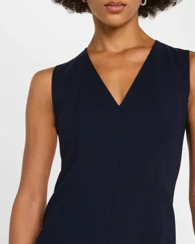 Akris Sleeveless V-Neck Dress | Thumbnail 4 Akris Sleeveless V-Neck Dress | Thumbnail 4