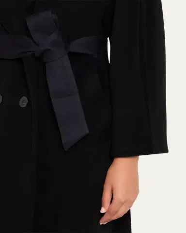 Max Mara Wool-Cashmere Belted Madame Coat | Thumbnail 11 Max Mara Wool-Cashmere Belted Madame Coat | Thumbnail 11