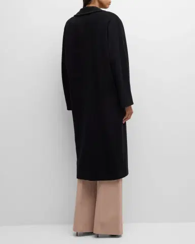 Max Mara Wool-Cashmere Belted Madame Coat | Thumbnail 5 Max Mara Wool-Cashmere Belted Madame Coat | Thumbnail 5