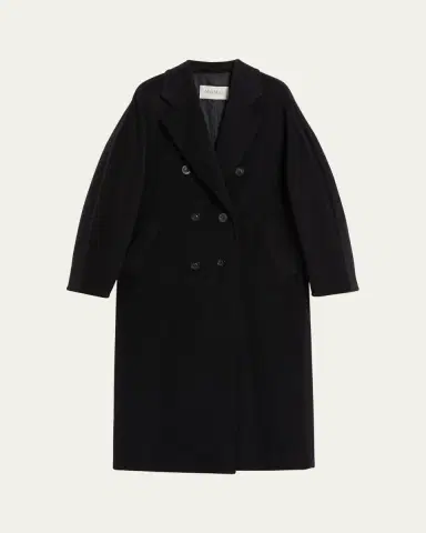 Max Mara Wool-Cashmere Belted Madame Coat | Thumbnail 7 Max Mara Wool-Cashmere Belted Madame Coat | Thumbnail 7