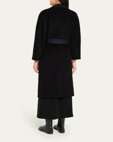 Max Mara Wool-Cashmere Belted Madame Coat | Thumbnail 9 Max Mara Wool-Cashmere Belted Madame Coat | Thumbnail 9