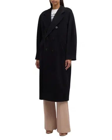 Max Mara Wool-Cashmere Belted Madame Coat | Thumbnail 1 Max Mara Wool-Cashmere Belted Madame Coat | Thumbnail 1