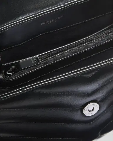 Saint Laurent Loulou Small YSL Shoulder Bag in Quilted Leather | Thumbnail 2 Saint Laurent Loulou Small YSL Shoulder Bag in Quilted Leather | Thumbnail 2