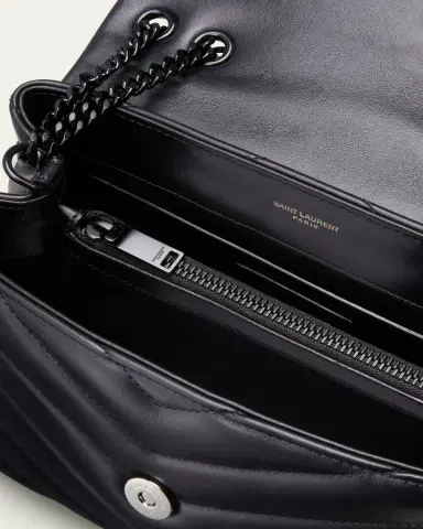 Saint Laurent Loulou Small YSL Shoulder Bag in Quilted Leather | Thumbnail 11 Saint Laurent Loulou Small YSL Shoulder Bag in Quilted Leather | Thumbnail 11