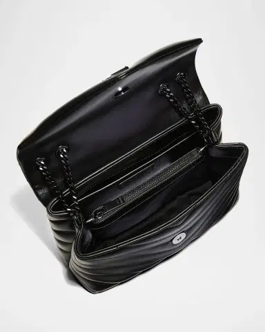 Saint Laurent Loulou Small YSL Shoulder Bag in Quilted Leather | Thumbnail 4 Saint Laurent Loulou Small YSL Shoulder Bag in Quilted Leather | Thumbnail 4