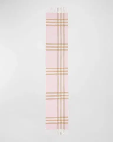 Burberry Giant Check Cashmere Scarf | Thumbnail 3 Burberry Giant Check Cashmere Scarf | Thumbnail 3