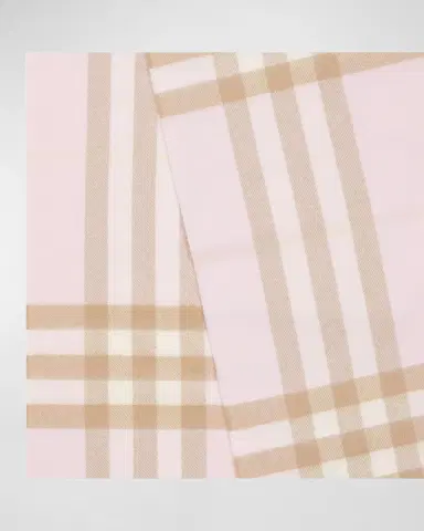 Burberry Giant Check Cashmere Scarf | Thumbnail 4 Burberry Giant Check Cashmere Scarf | Thumbnail 4