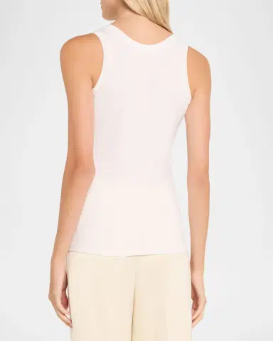 MAJESTIC FILATURES Soft Touch Flat-Edge Scoop-Neck Tank | Thumbnail 2 MAJESTIC FILATURES Soft Touch Flat-Edge Scoop-Neck Tank | Thumbnail 2