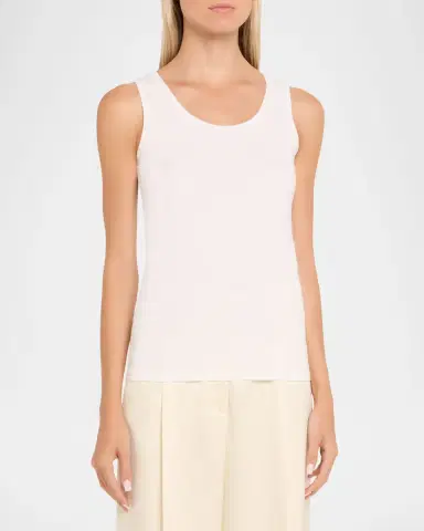 MAJESTIC FILATURES Soft Touch Flat-Edge Scoop-Neck Tank | Thumbnail 3 MAJESTIC FILATURES Soft Touch Flat-Edge Scoop-Neck Tank | Thumbnail 3