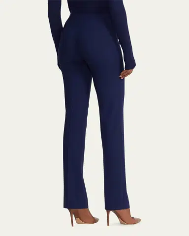 Ralph Lauren Collection Alandra Straight-Leg Wool Pants | Thumbnail 8 Ralph Lauren Collection Alandra Straight-Leg Wool Pants | Thumbnail 8