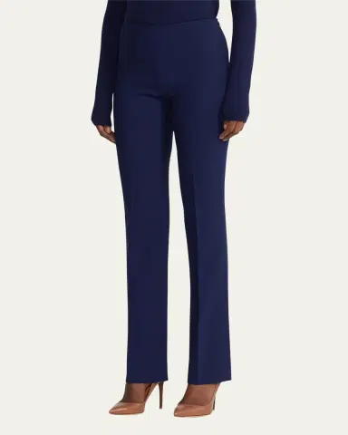Ralph Lauren Collection Alandra Straight-Leg Wool Pants | Thumbnail 9 Ralph Lauren Collection Alandra Straight-Leg Wool Pants | Thumbnail 9