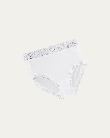 Hanro Moments Lace-Trim Full Brief | Thumbnail 2 Hanro Moments Lace-Trim Full Brief | Thumbnail 2