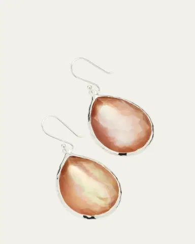 Ippolita Large Teardrop Earrings in Sterling Silver | Thumbnail 3 Ippolita Large Teardrop Earrings in Sterling Silver | Thumbnail 3