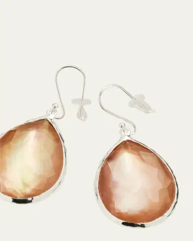 Ippolita Large Teardrop Earrings in Sterling Silver | Thumbnail 4 Ippolita Large Teardrop Earrings in Sterling Silver | Thumbnail 4