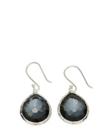 Ippolita Small Teardrop Earrings in Sterling Silver | Thumbnail 4 Ippolita Small Teardrop Earrings in Sterling Silver | Thumbnail 4