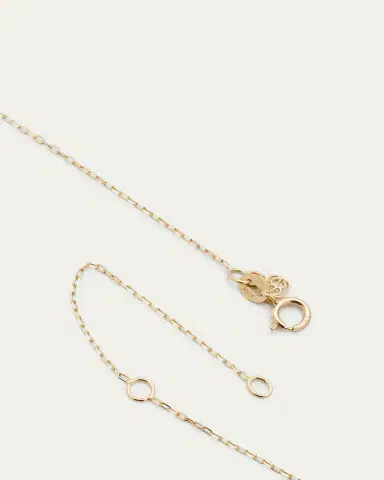 Sydney Evan 14K Yellow Gold Pure Love Script Necklace | Thumbnail 4 Sydney Evan 14K Yellow Gold Pure Love Script Necklace | Thumbnail 4