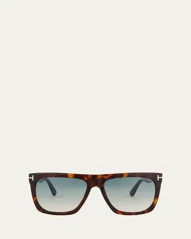 Tom Ford Morgan Thick Square Acetate Sunglasses, Tortoiseshell | Thumbnail 2 Tom Ford Morgan Thick Square Acetate Sunglasses, Tortoiseshell | Thumbnail 2