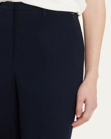 Akris Farrah Boot-Cut Mid-Rise Wool Pants | Thumbnail 11 Akris Farrah Boot-Cut Mid-Rise Wool Pants | Thumbnail 11