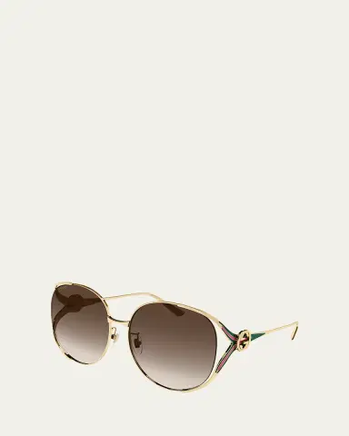 Gucci Oversized Oval GG Sunglasses | Thumbnail 6 Gucci Oversized Oval GG Sunglasses | Thumbnail 6