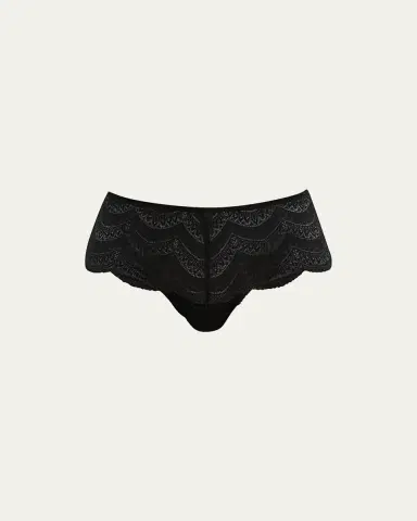 Simone Pérèle Karma Geometric Lace Boyshorts | Thumbnail 4 Simone Pérèle Karma Geometric Lace Boyshorts | Thumbnail 4