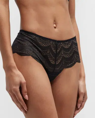Simone Pérèle Karma Geometric Lace Boyshorts | Thumbnail 6 Simone Pérèle Karma Geometric Lace Boyshorts | Thumbnail 6