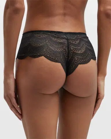 Simone Pérèle Karma Geometric Lace Boyshorts | Thumbnail 7 Simone Pérèle Karma Geometric Lace Boyshorts | Thumbnail 7