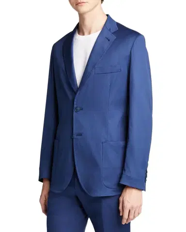 Brioni Men's Sea Island Sport Jacket | Thumbnail 1 Brioni Men's Sea Island Sport Jacket | Thumbnail 1