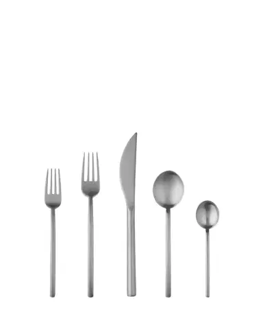 Mepra Due Ice 5-Piece Flatware Set | Thumbnail 1 Mepra Due Ice 5-Piece Flatware Set | Thumbnail 1