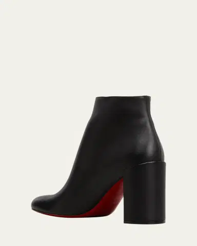 Christian Louboutin Ziptotal Calfskin Red Sole Booties | Thumbnail 3 Christian Louboutin Ziptotal Calfskin Red Sole Booties | Thumbnail 3