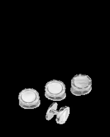 Jan Leslie Men's Round Mother-of-Pearl Screw Shirt Studs | Thumbnail 2 Jan Leslie Men's Round Mother-of-Pearl Screw Shirt Studs | Thumbnail 2