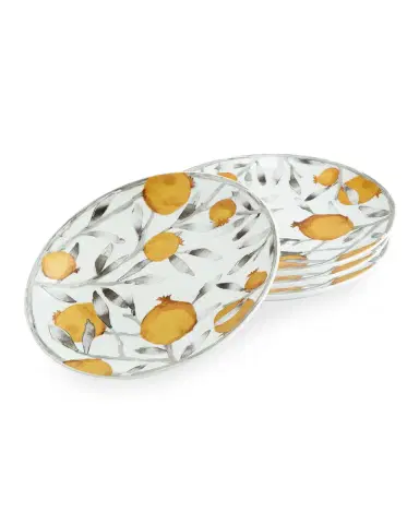 Michael Aram Pomegranate Tidbit Plate Set | Thumbnail 3 Michael Aram Pomegranate Tidbit Plate Set | Thumbnail 3