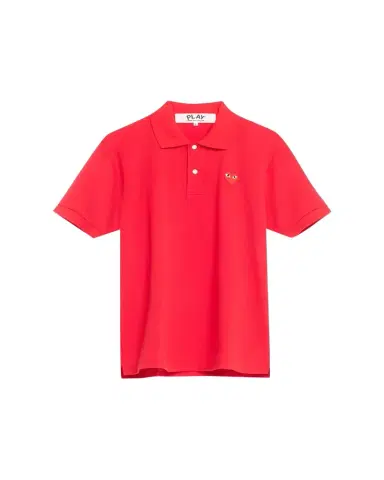 Comme des Garçons Men's Polo Shirt with Heart | Thumbnail 1 Comme des Garçons Men's Polo Shirt with Heart | Thumbnail 1
