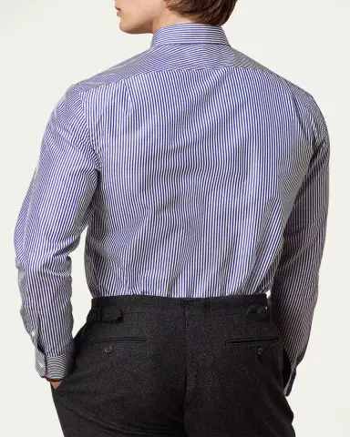 Ralph Lauren Purple Label Men's Bengal-Stripe Shirt | Thumbnail 6 Ralph Lauren Purple Label Men's Bengal-Stripe Shirt | Thumbnail 6