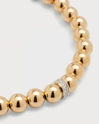 Sydney Evan 14k Beaded Diamond Wheel Bracelet | Thumbnail 2 Sydney Evan 14k Beaded Diamond Wheel Bracelet | Thumbnail 2